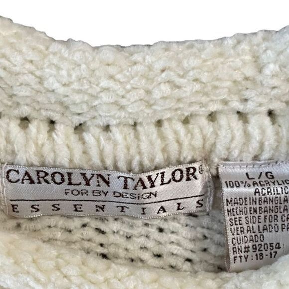 Carolyn Taylor for by design Essentials‎ sweater L - Picture 9 of 9